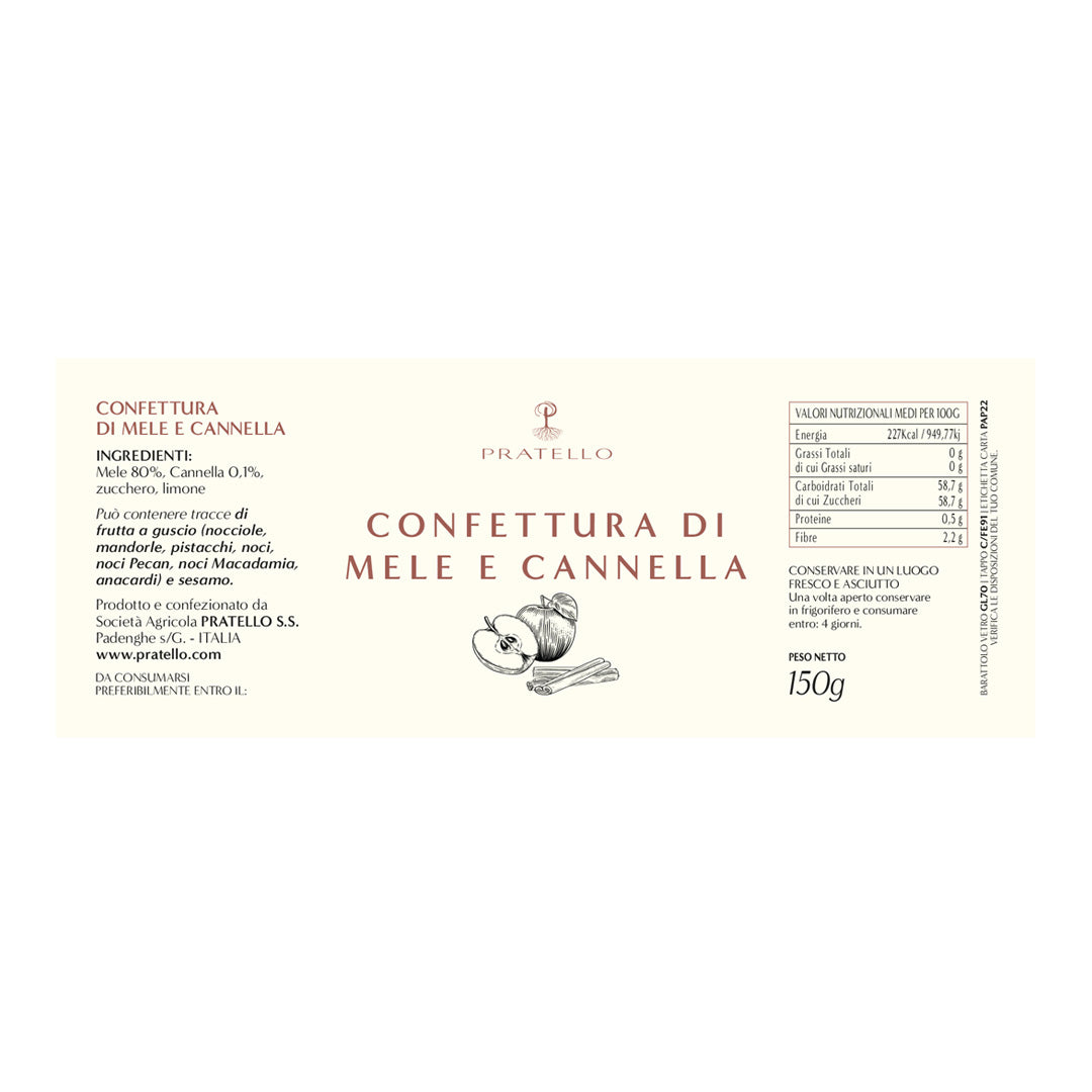 Confettura di Mele e Cannella