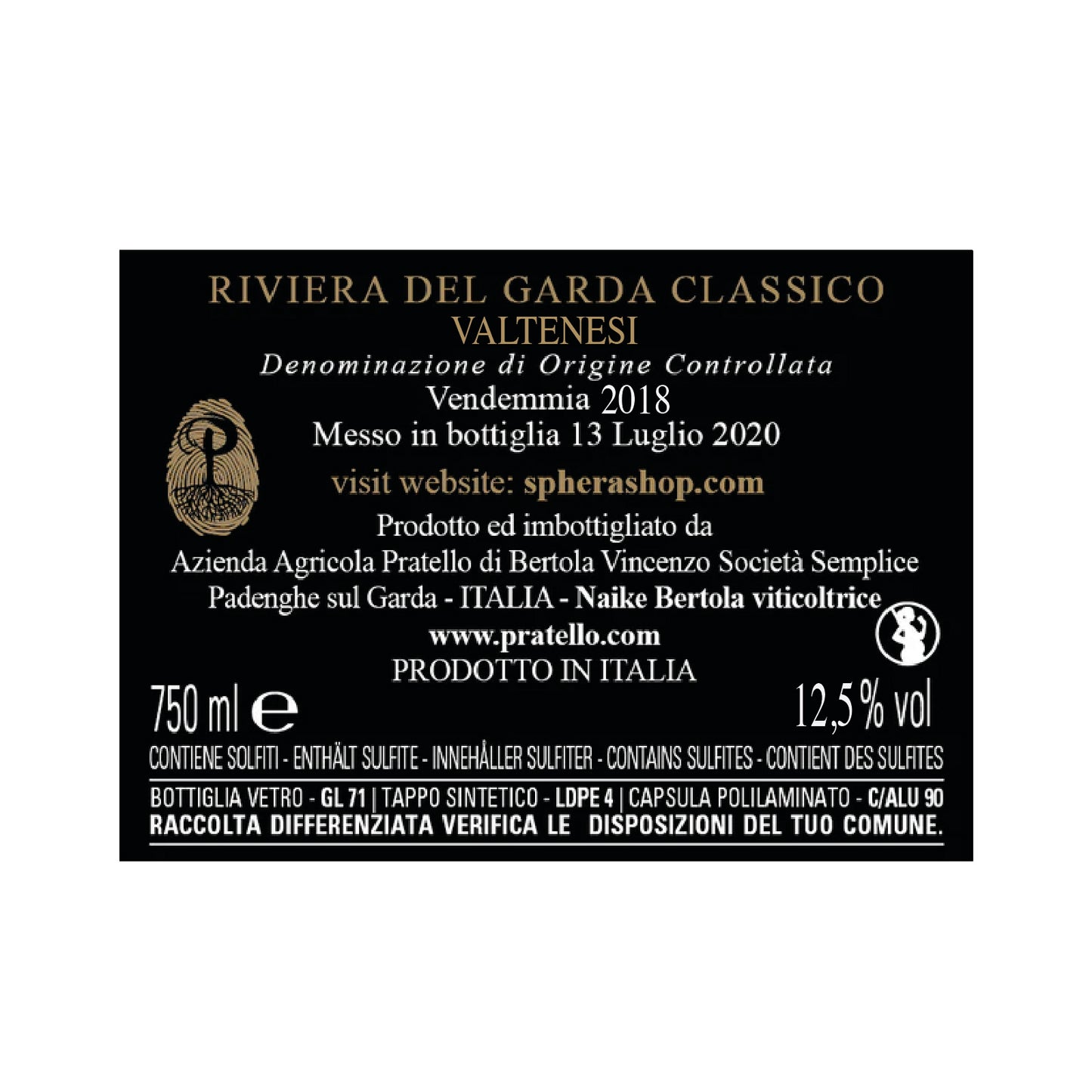 Groppello Anfora 2018